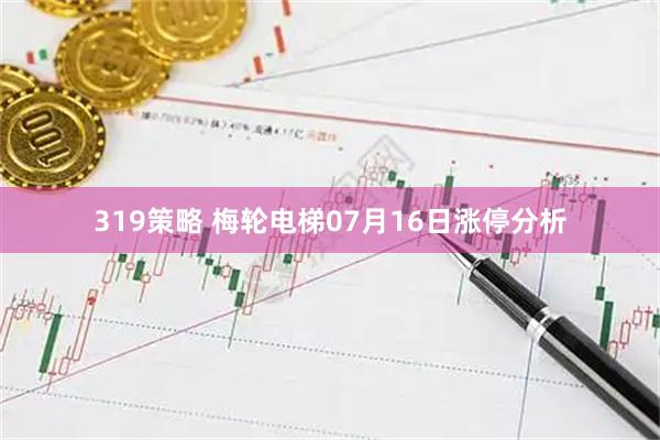 319策略 梅轮电梯07月16日涨停分析